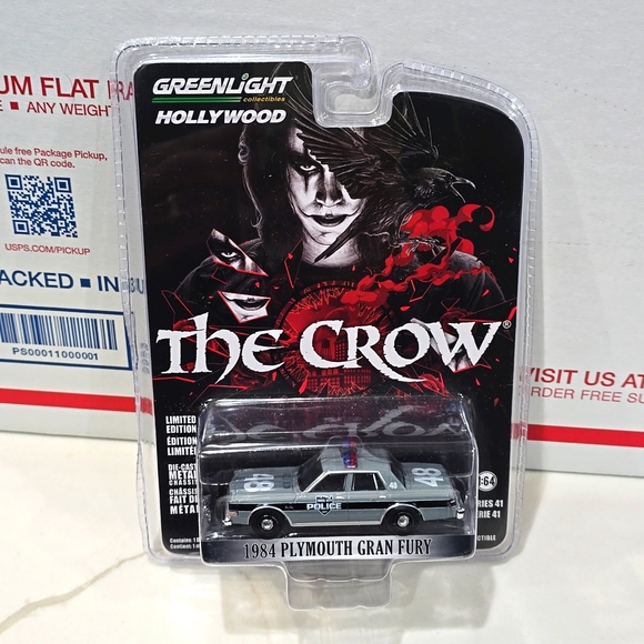 Greenlight Collectibles The Crow Plymouth Grand Fury - Picture 1 of 2